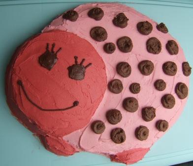 ladybug cake