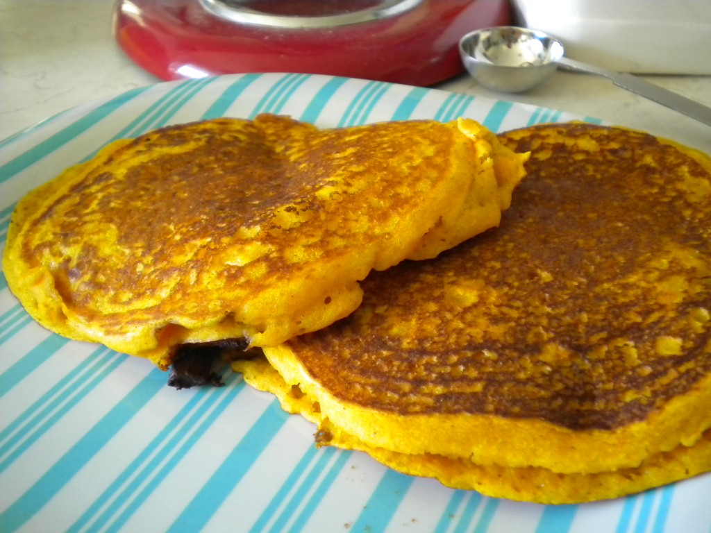 glutenfree pumpkin pancakes