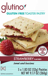 Gluten-Free Strawberry Toaster Pastry